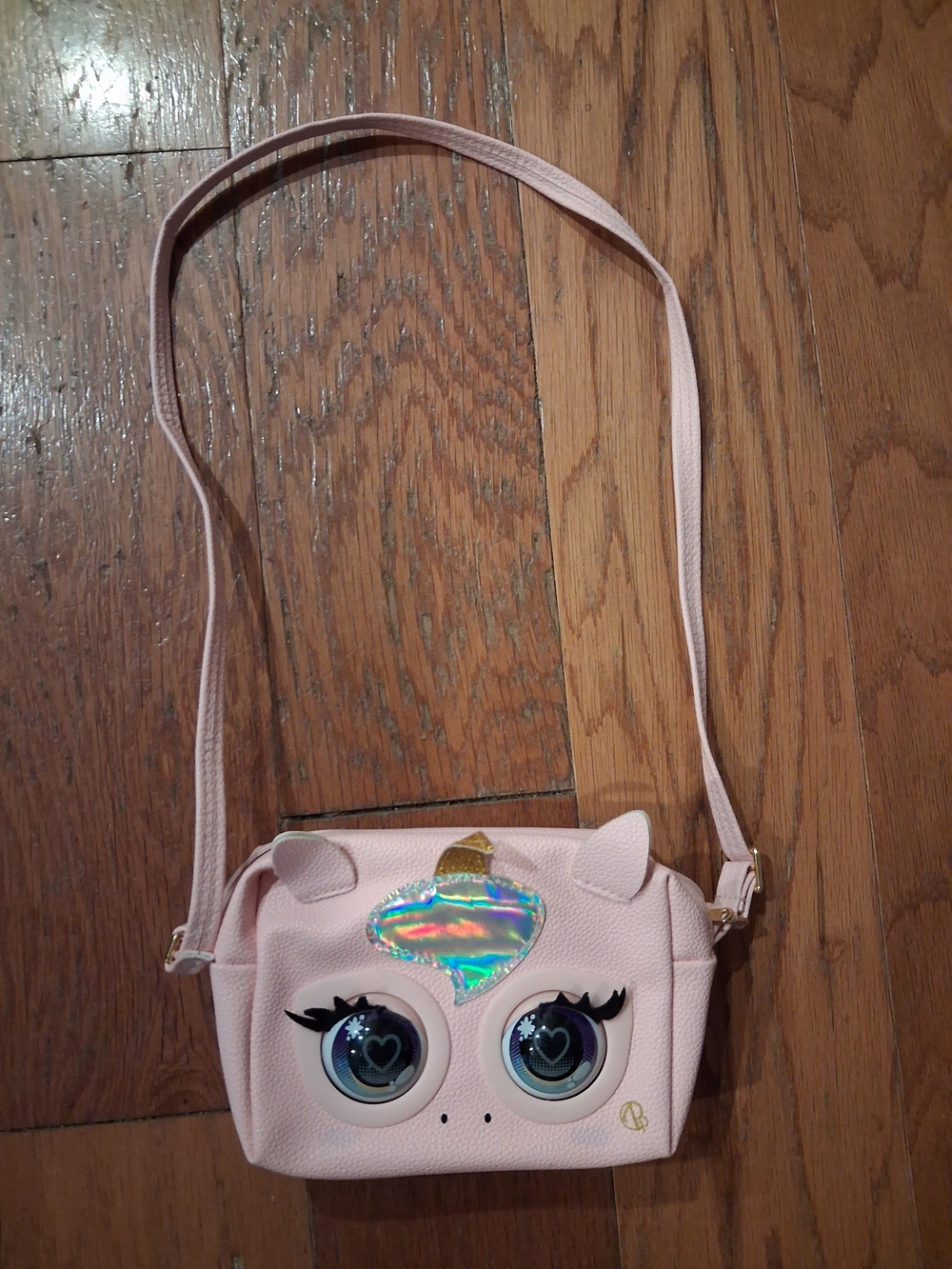 Girls' Pink Unicorn Purse Pets- Interactive Crossbody Bag